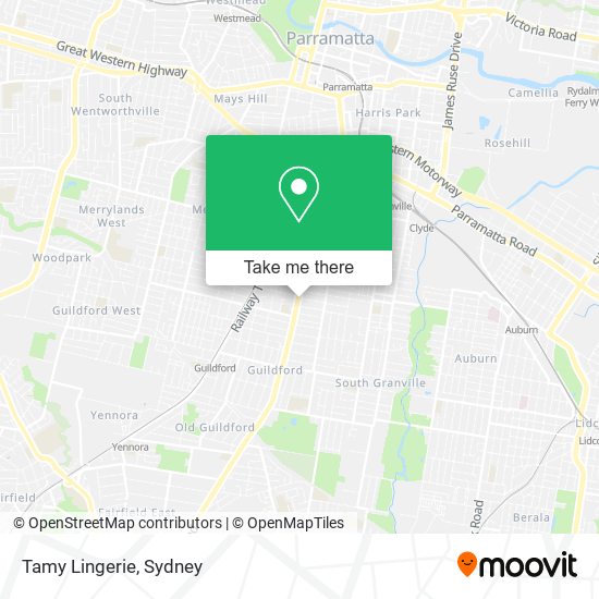 Tamy Lingerie map