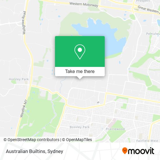 Australian Builtins map