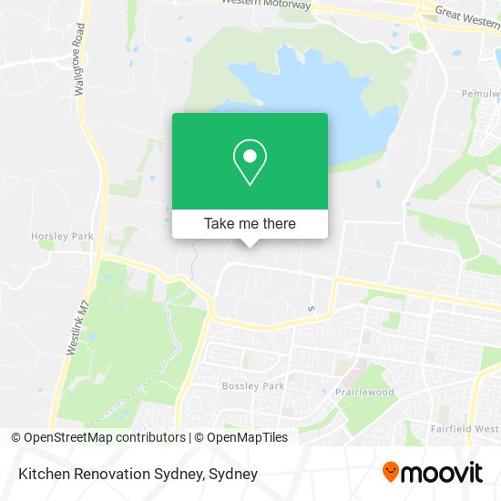 Kitchen Renovation Sydney map