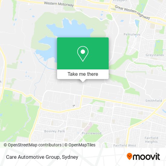 Care Automotive Group map