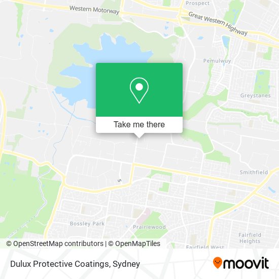 Dulux Protective Coatings map