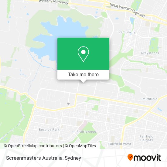 Screenmasters Australia map
