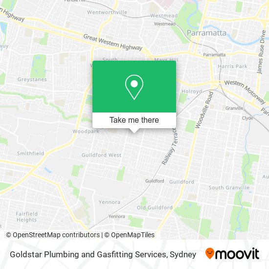 Mapa Goldstar Plumbing and Gasfitting Services