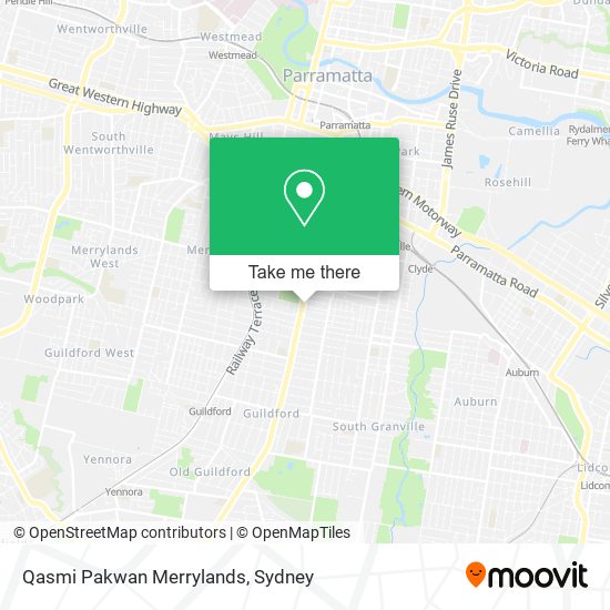 Mapa Qasmi Pakwan Merrylands