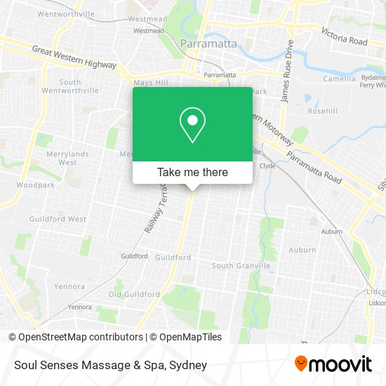 Soul Senses Massage & Spa map