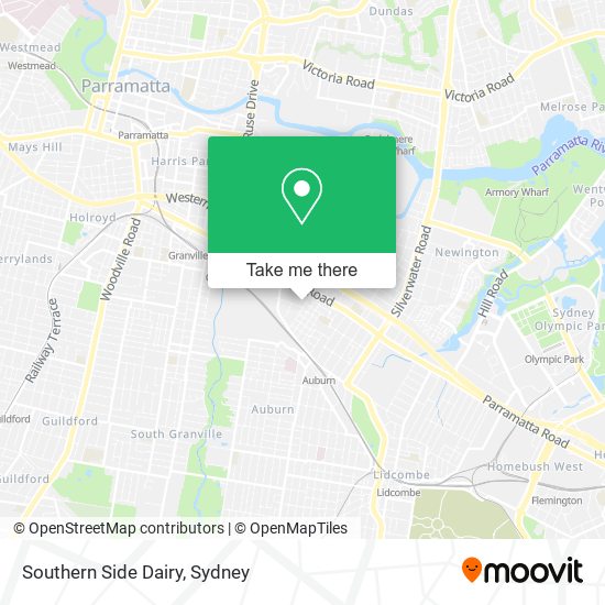Southern Side Dairy map