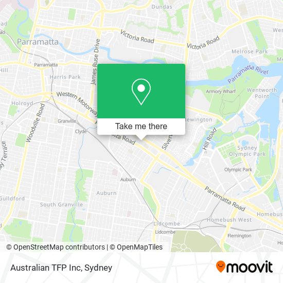 Mapa Australian TFP Inc