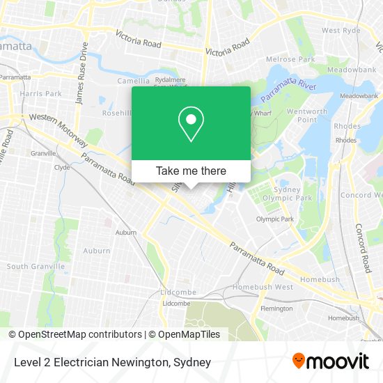 Level 2 Electrician Newington map
