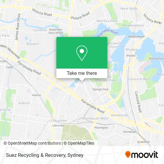 Suez Recycling & Recovery map