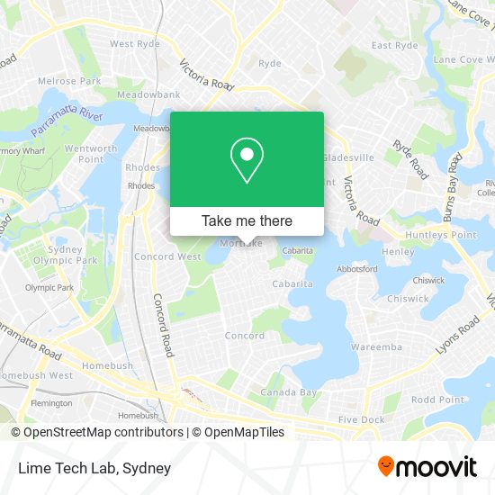 Lime Tech Lab map