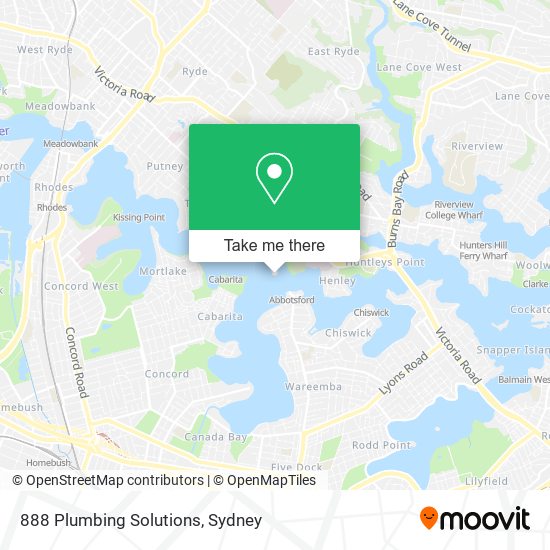 888 Plumbing Solutions map