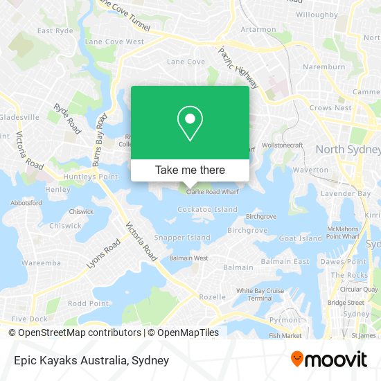 Epic Kayaks Australia map