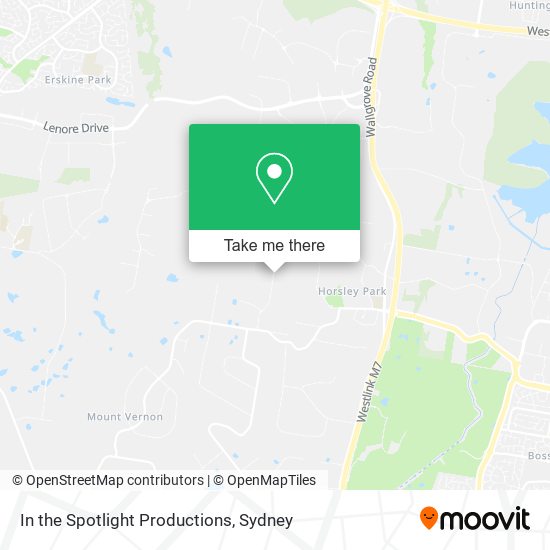 In the Spotlight Productions map