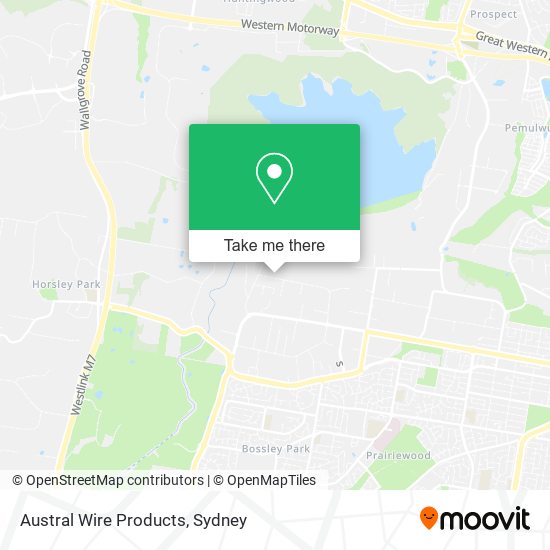 Austral Wire Products map