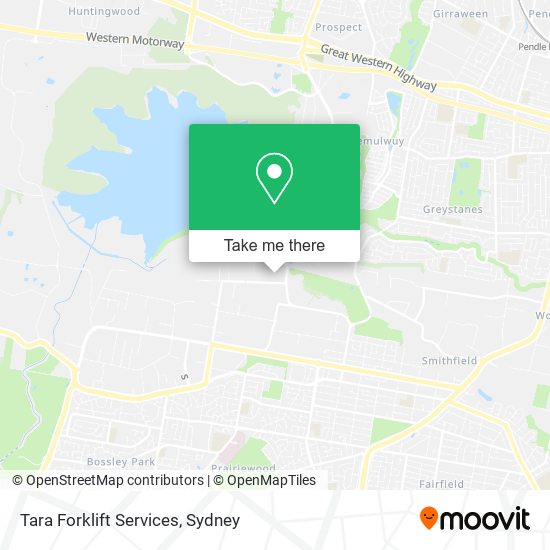 Tara Forklift Services map