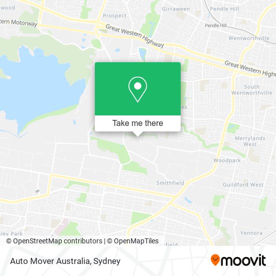 Auto Mover Australia map