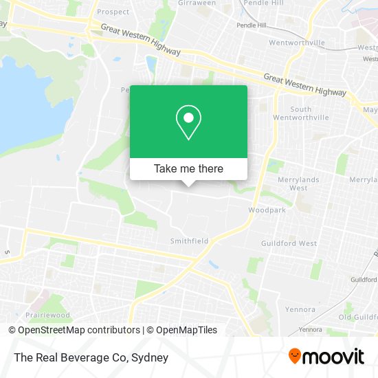 The Real Beverage Co map