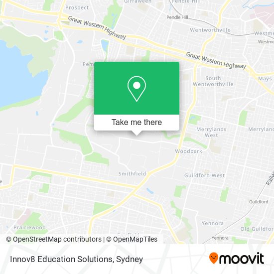 Innov8 Education Solutions map