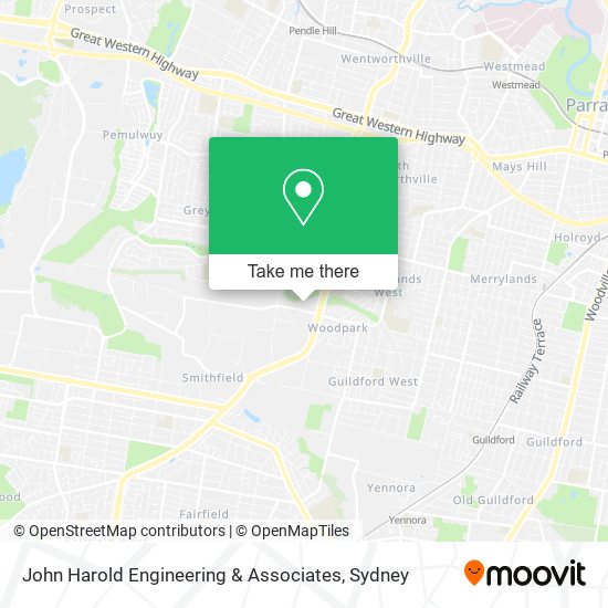John Harold Engineering & Associates map