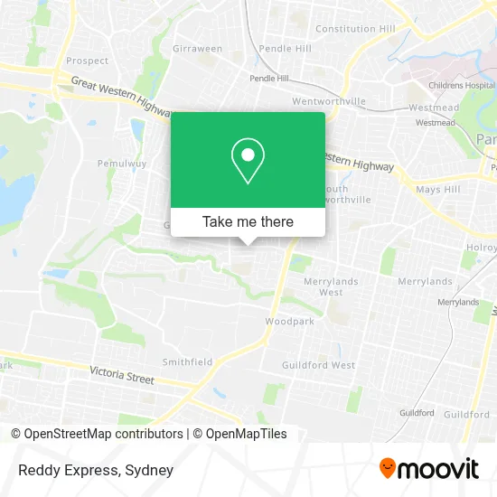 Reddy Express map