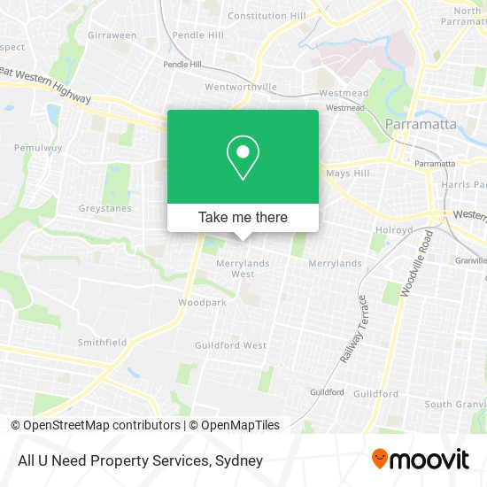 All U Need Property Services map