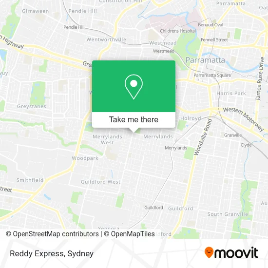 Reddy Express map