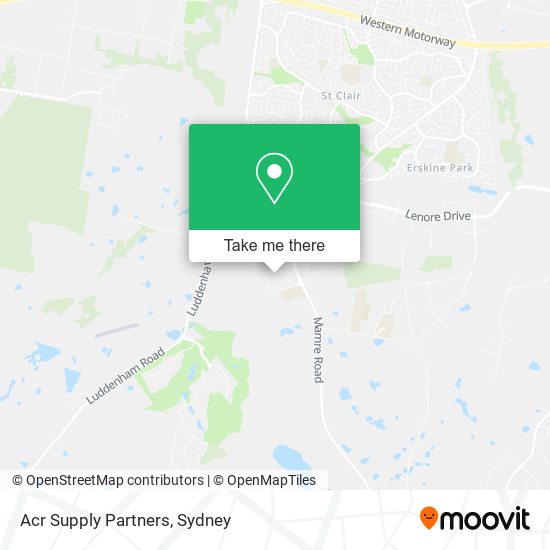 Acr Supply Partners map