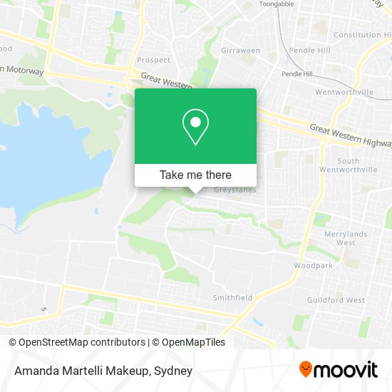 Amanda Martelli Makeup map