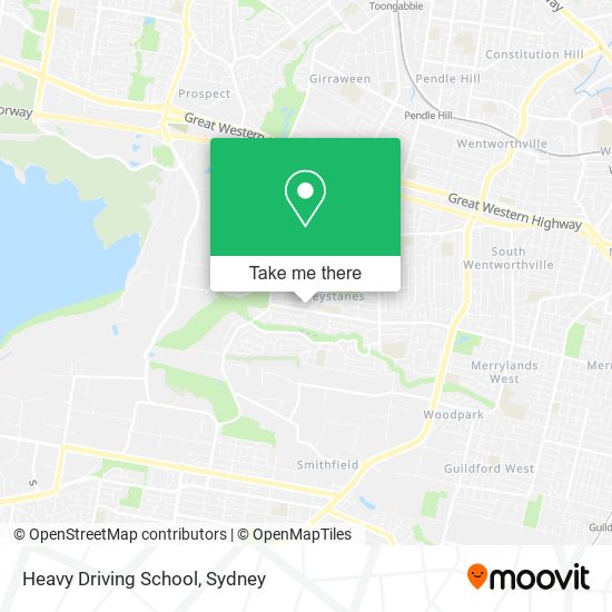 Heavy Driving School map