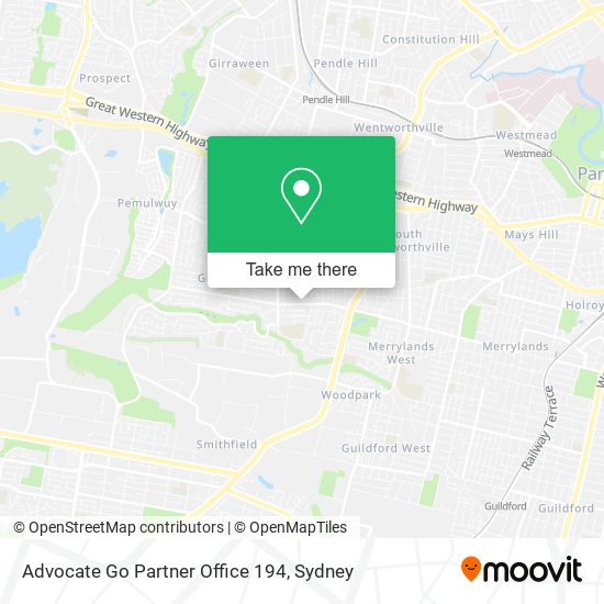 Advocate Go Partner Office 194 map