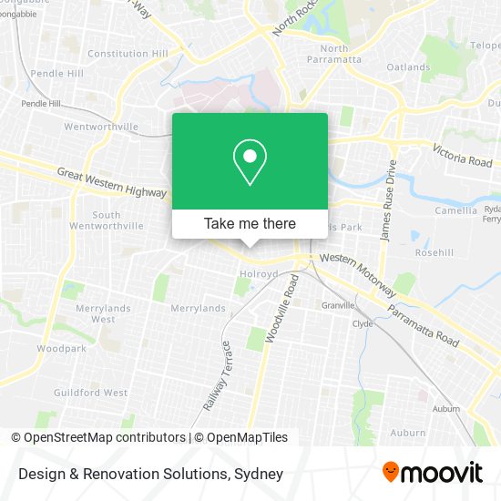 Design & Renovation Solutions map