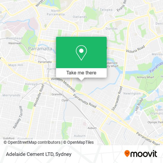 Adelaide Cement LTD map