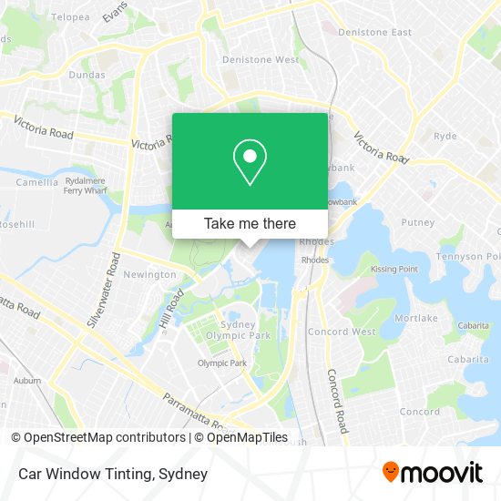 Car Window Tinting map