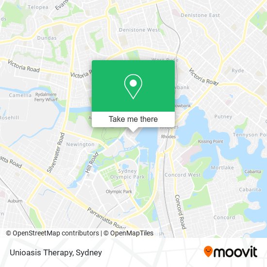 Unioasis Therapy map