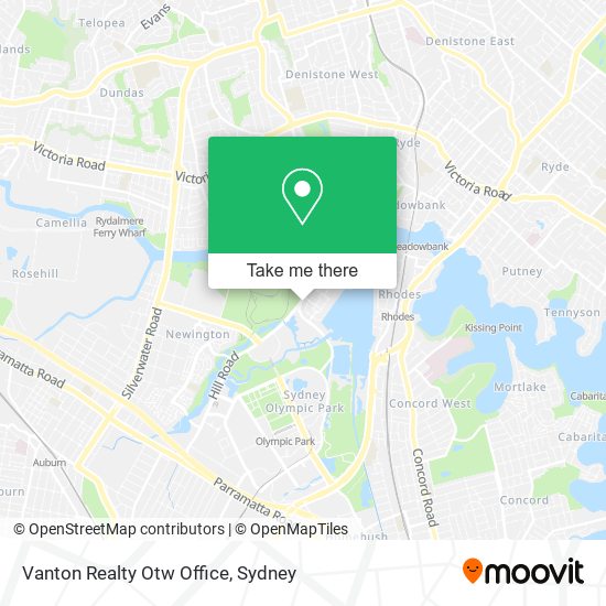 Vanton Realty Otw Office map