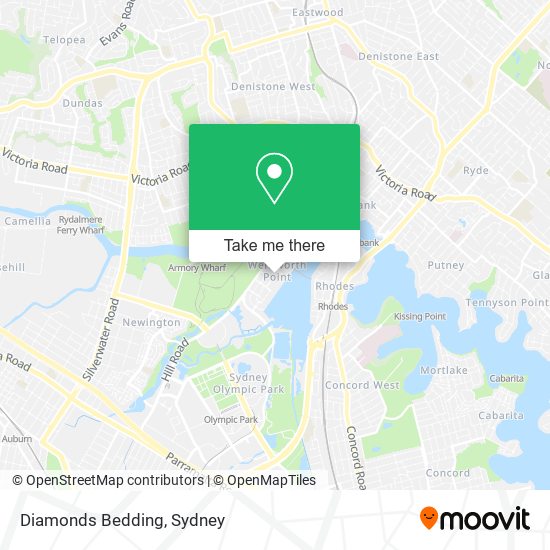 Diamonds Bedding map