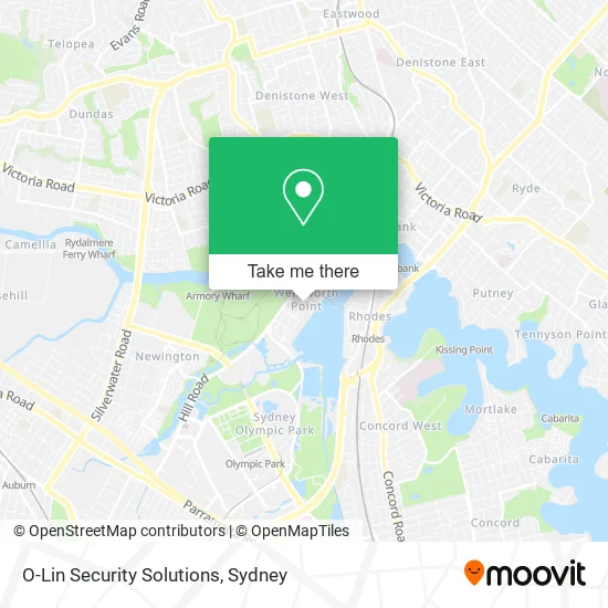 Mapa O-Lin Security Solutions