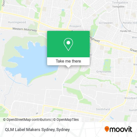 QLM Label Makers Sydney map