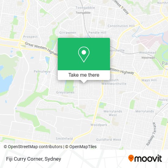 Fiji Curry Corner map