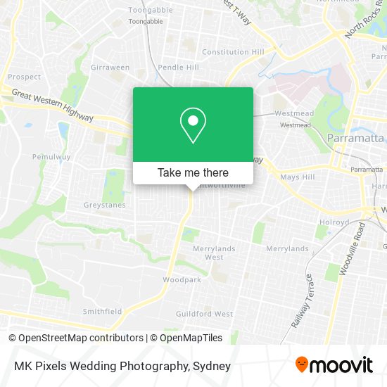 Mapa MK Pixels Wedding Photography