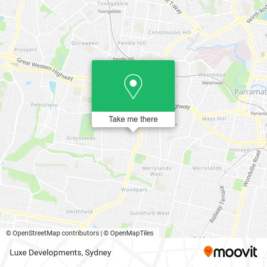 Luxe Developments map