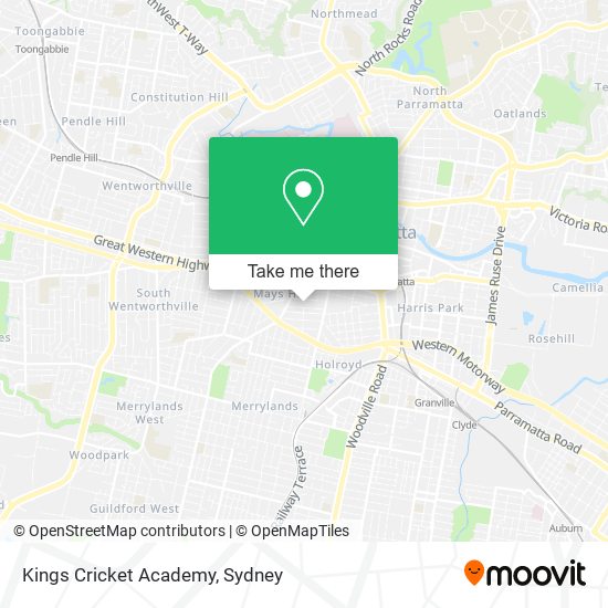 Mapa Kings Cricket Academy