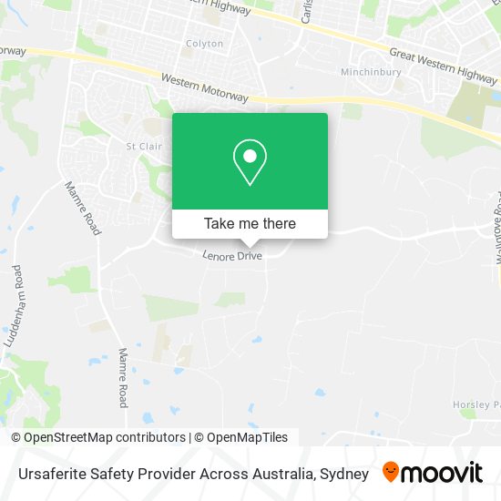 Ursaferite Safety Provider Across Australia map