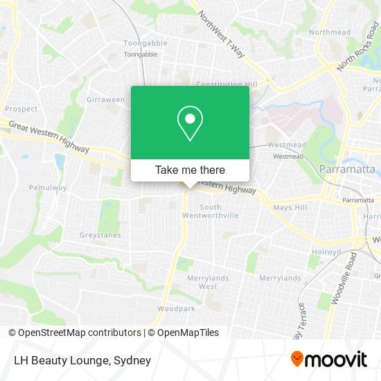 LH Beauty Lounge map