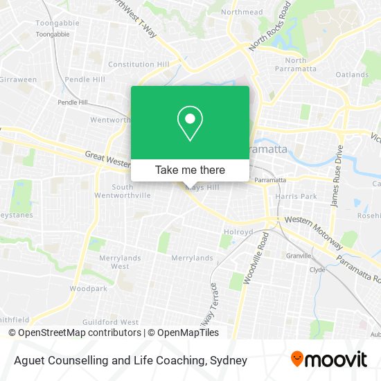 Mapa Aguet Counselling and Life Coaching