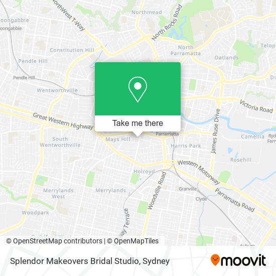 Splendor Makeovers Bridal Studio map