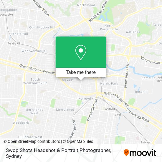 Swop Shots Headshot & Portrait Photographer map