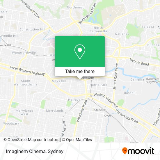 Imaginem Cinema map