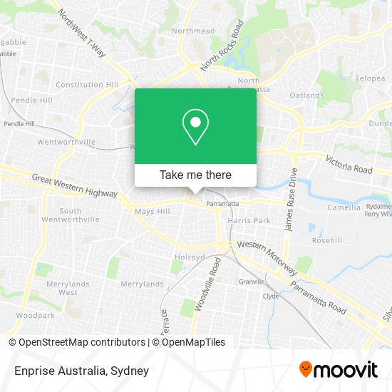 Enprise Australia map