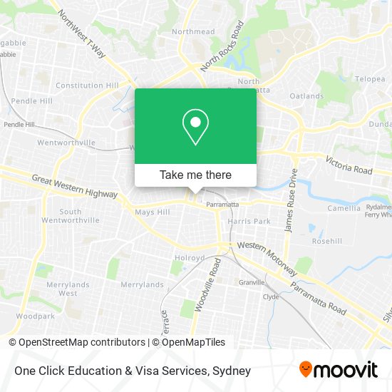 One Click Education & Visa Services map